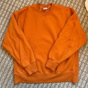 TNA Cozy Fleece Boyfriend Fit Crewneck Sweatshirt Size L